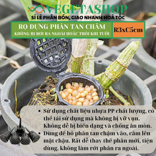 RỌ ĐỰNG PHÂN TAN CHẬM SIZE NHỎ - TRUNG - VEGETASHOP