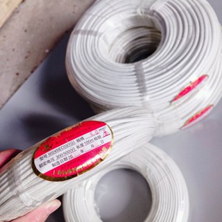 Dây điện Amiang chịu nhiệt ,chống cháy kích thước đủ kích thước 0.75mm,1mm,1.5mm,2mm,2.5mm,4mm,6mm (Giá bán 1 Mét)