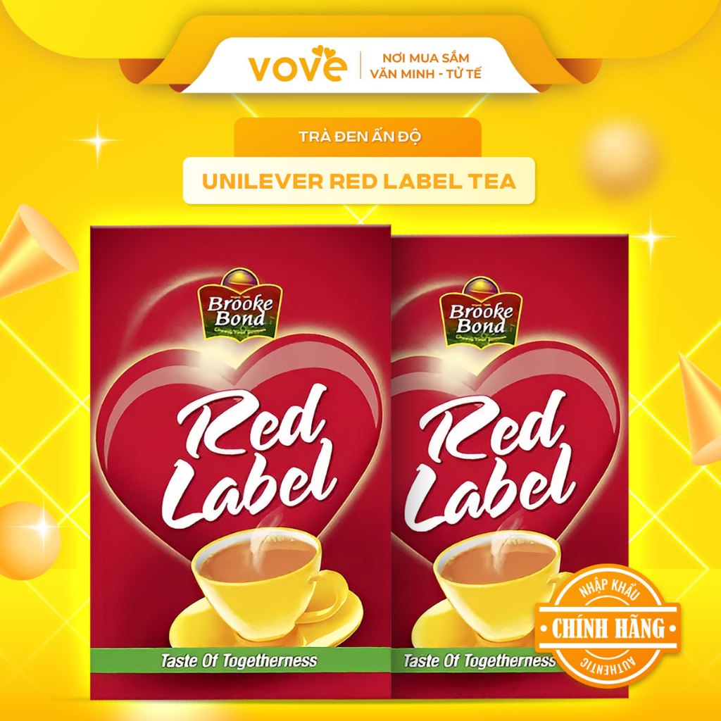 Trà đen Ấn Độ UNILEVER Red Label Tea 500gr