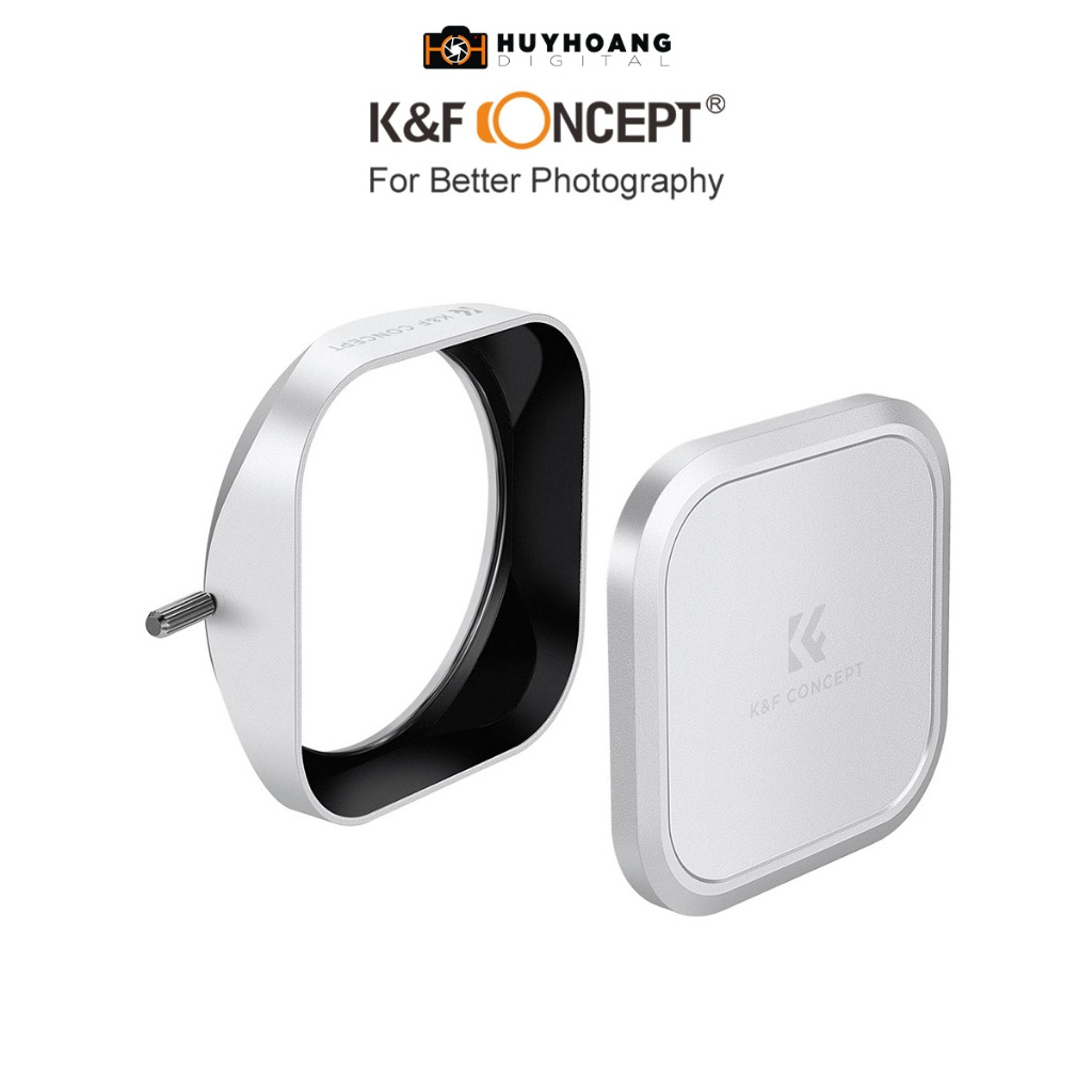 Kính lọc K&F CONCEPT Black Mist Diffusion 1/4 Series Nano-X MRC | dành cho Fujifilm X100 Series - Hood + Lens cap
