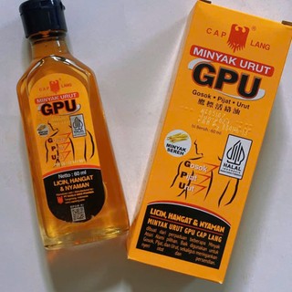Dầu gừng GPU Indonesia 60ml