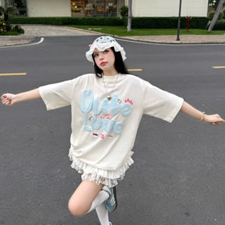 Mã U30 giảm 30k Áo Thun Outerity Lover Oversize Form Rộng Unisex Nam Nữ Full Màu Nổi Bật