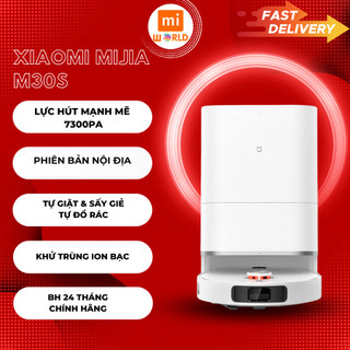  Robot hút bụi X20+ Mijia M30S tự đổ rác tự giặt khăn bảo hành 24 tháng 