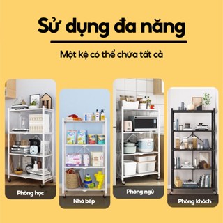 STA Kệ Để Đồ Gấp Gọn Đa Năng 3/4/5 Tầng - Giá Để Đồ Nhà Bếp, Nhà Tắm Xếp Gọn Có Bánh Xe 🔥Hàng sẵn số lượng lớn🔥 | BigBuy360 - bigbuy360.vn