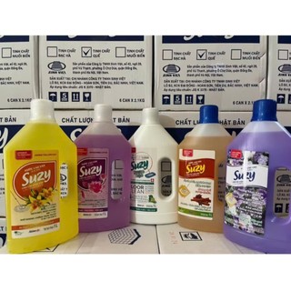 Nước Lau Sàn SUZY Can 4 L1ít - chất lượng NHẬT BẢN
