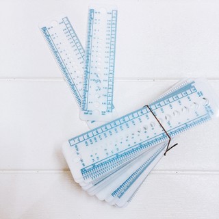 Thước đo size len sợi, kim móc, kim đan