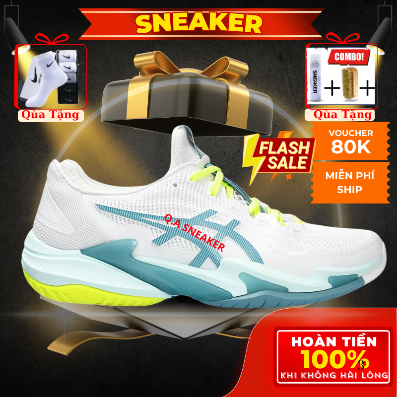[giày thể thao] _FF3 Siêu nhẹ đế cao Giày ac ff3 trắng xanh siêu nhẹ CHĨNH HÃNG