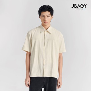 Áo sơ mi nam Linen tay ngắn JBAGY form rộng Relax 2025 Summer Collection - JS2502
