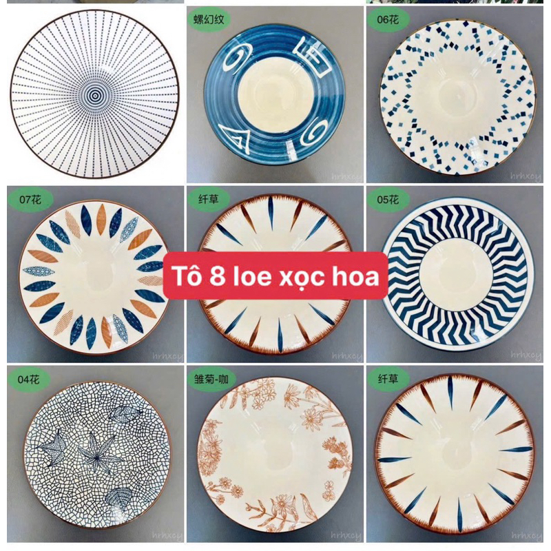 Tô Sứ,Bát Đựng Bún Phở,Bát chiết yêu,phù hợp làm quán bún phở