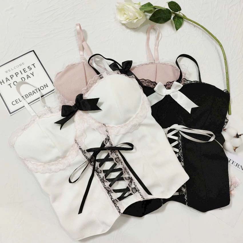 Áo Bara Nữ Hai Dây Cúp Ngực Thời Trang Mới