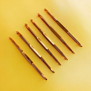 Kim móc 2 đầu cán vàng