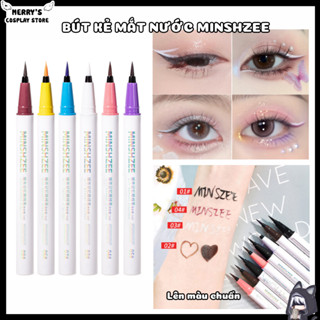  Bút Kẻ Mắt Dạng Lỏng MINSHZEE Eyeliner Bền Màu Chống Thấm Nước Lâu Trôi 