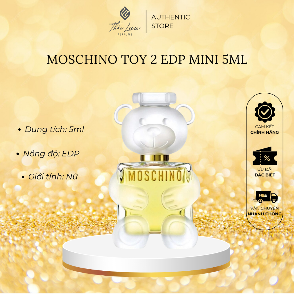 Nước hoa Moschino Toy 2 mini 5ml EDP | Thái Lưu Authentic