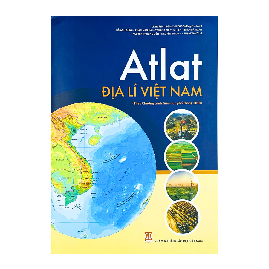 Sách - Atlat Địa Lí Việt Nam Theo Chương Trình Giáo Dục Phổ Thông 2018 (Bản Mới) - NXB Giáo Dục