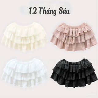 Chân Váy Xòe 3 Tầng Coquette Dễ Thương Có Quần Bảo Hộ Freesize 126 store-MA 149