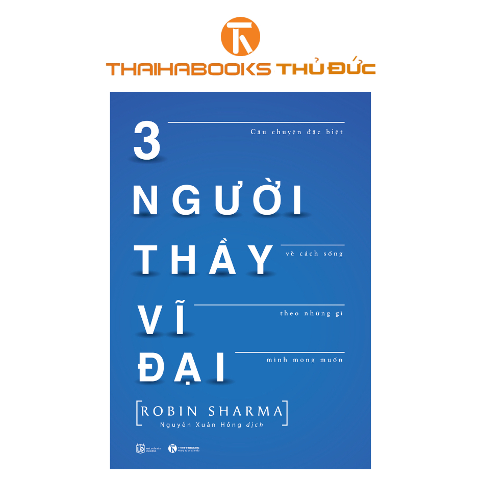 Sách - Ba Người Thầy Vĩ Đại