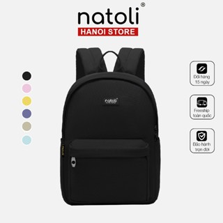 Balo Đi Học Nam Nữ NATOLI Thời Trang Chất Liệu Chống Nước - Basic Backpack B2