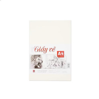 Giấy mỹ thuật / giấy vẽ A3,A4 định lượng 160/300 hồng hà