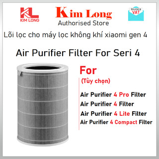Lõi lọc không khí Xiaomi 4 Pro I Xiaomi 4 I Xiaomi 4 Lite I Xiaomi 4 Compact Filter (BỘ LỌC) - Hàng chính hãng