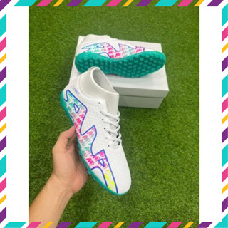 Giày đá bóng cao cổ , giày đá banh sân cỏ nhân tạo Superfly 9 + khâu đế toàn bộ