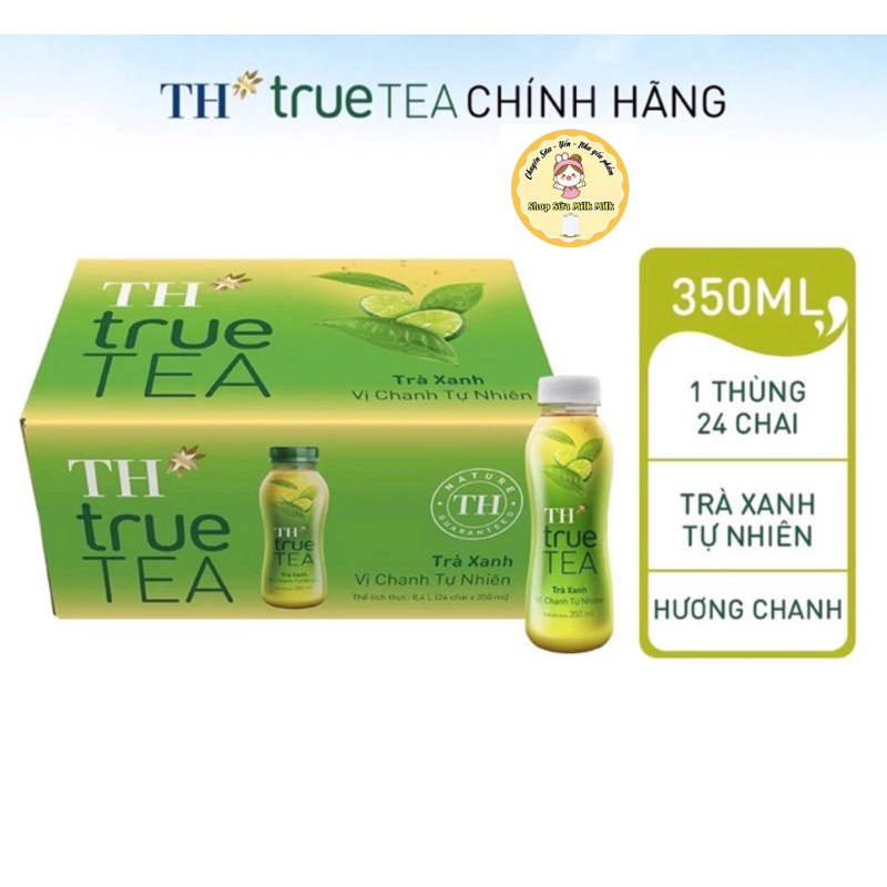 Trà xanh TH Thùng 24 chai [Rẻ Vô địch ]
