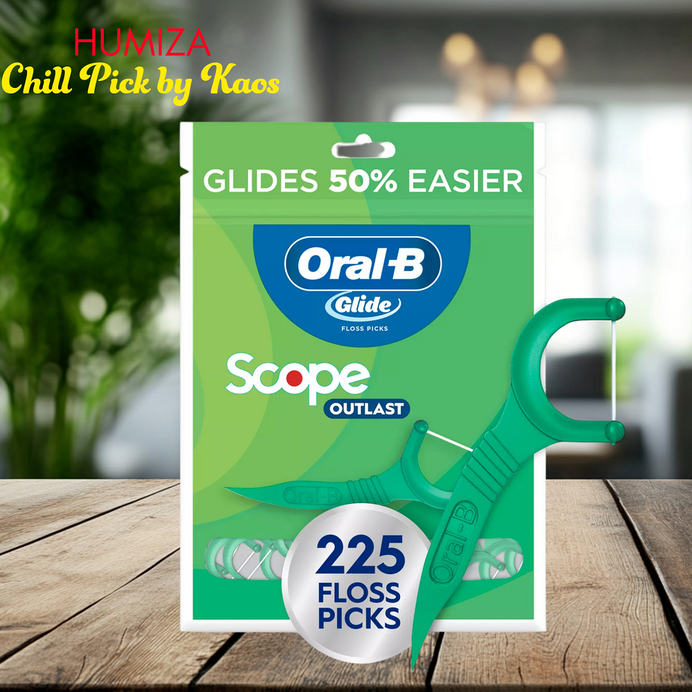 Tăm chỉ Oral-B Glide Scope Outlast gói 225 cái, hàng nhập Mỹ