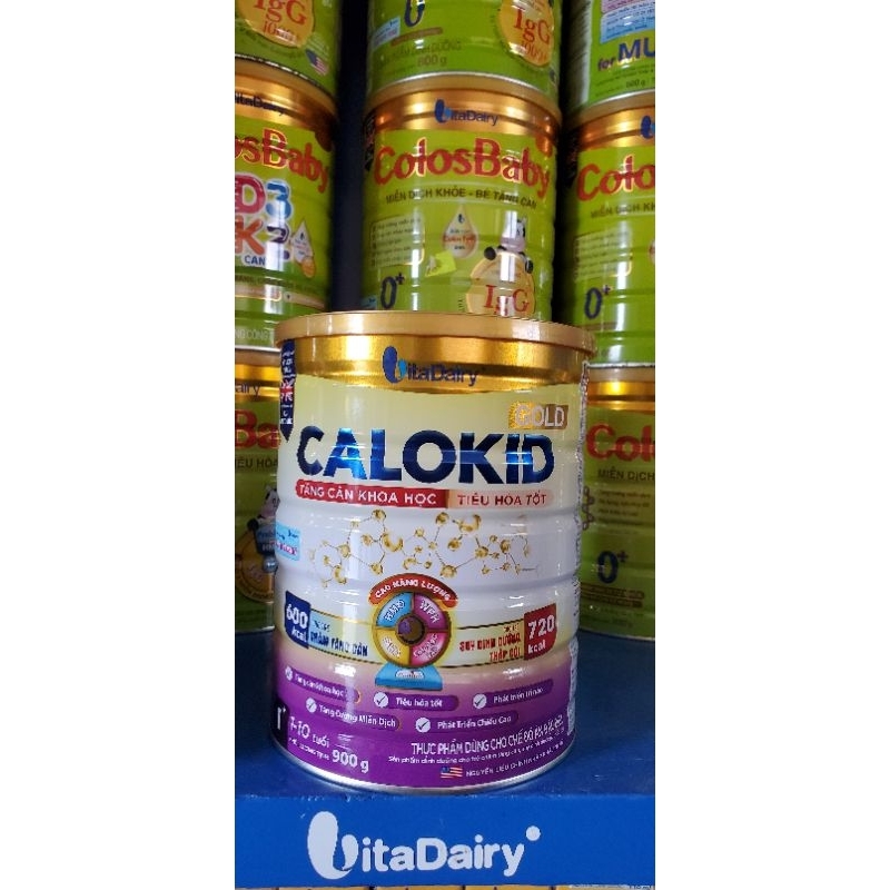 Sữa calokid gold 0+,1+ 900g