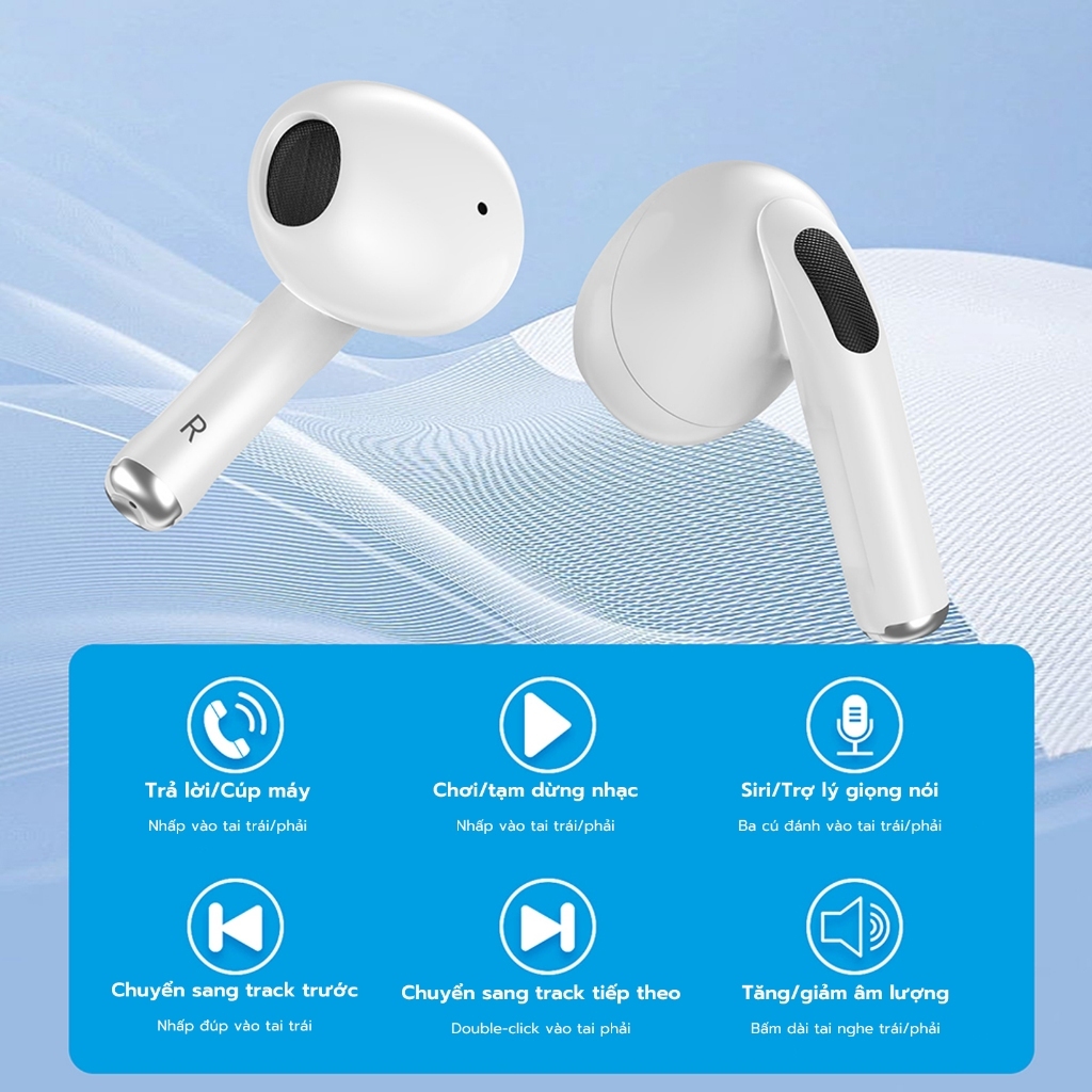 Tai Nghe Bluetooth A6 Pro Âm Thanh Nổi HD Có Mic Bluetooth 5.3 Đàm Thoại Âm Thanh Tốt PKMALL | BigBuy360 - bigbuy360.vn