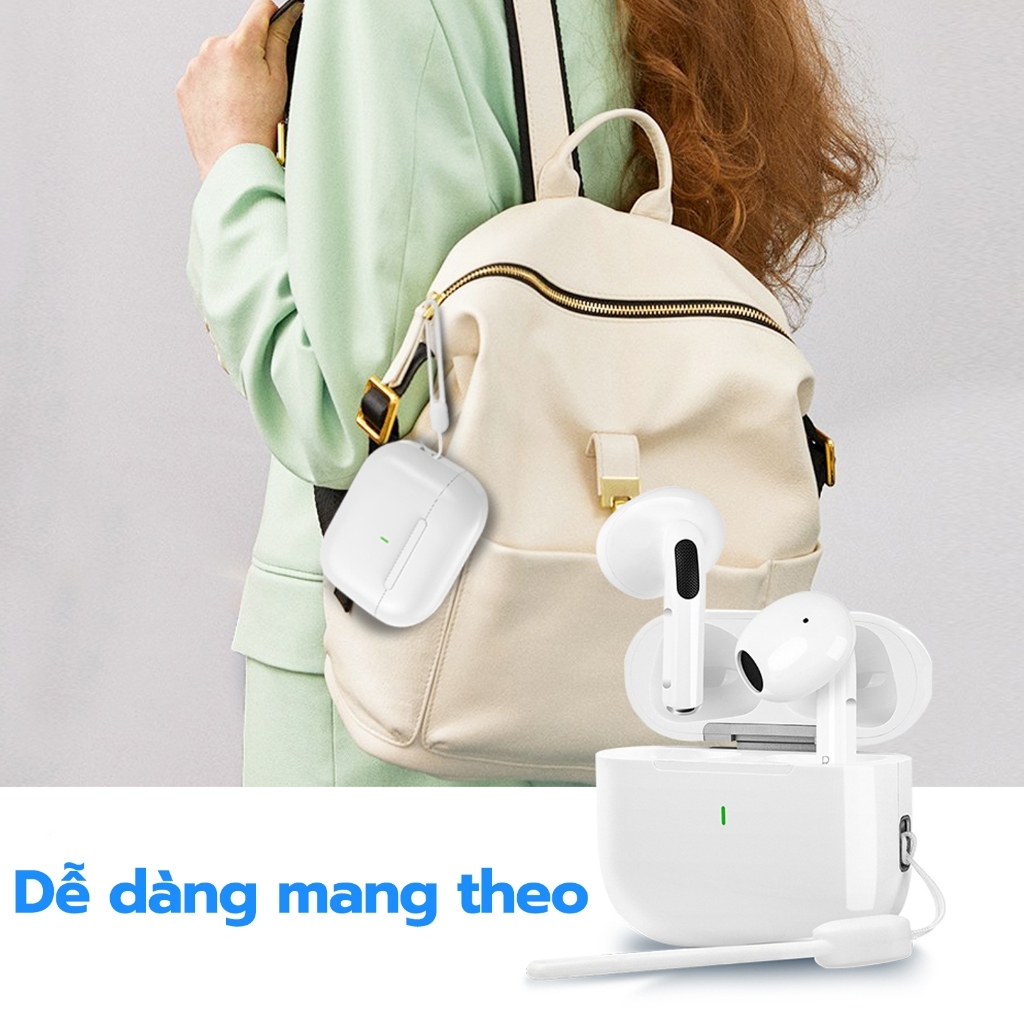 Tai Nghe Bluetooth A6 Pro Âm Thanh Nổi HD Có Mic Bluetooth 5.3 Đàm Thoại Âm Thanh Tốt PKMALL | BigBuy360 - bigbuy360.vn