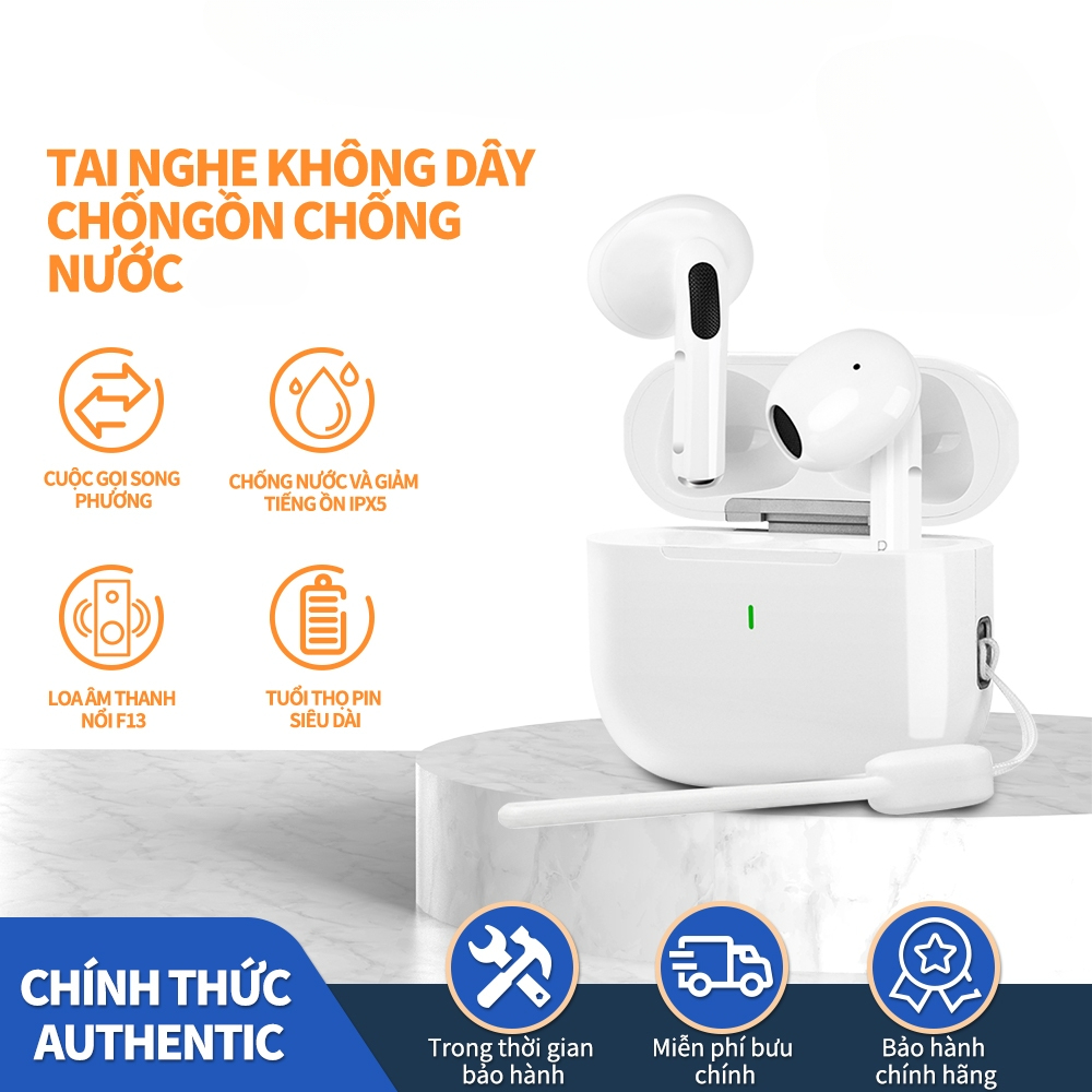 Tai Nghe Bluetooth A6 Pro Âm Thanh Nổi HD Có Mic Bluetooth 5.3 Đàm Thoại Âm Thanh Tốt PKMALL | BigBuy360 - bigbuy360.vn