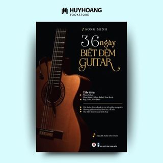 Sách - 36 Ngày Biết Đệm Guitar, sách tự học guitar, sách học guitar căn bản (Tái Bản 2024)