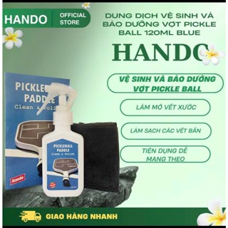 Chai xịt vệ sinh mặt vợt Pickleball Hando chuyên dụng 120ml