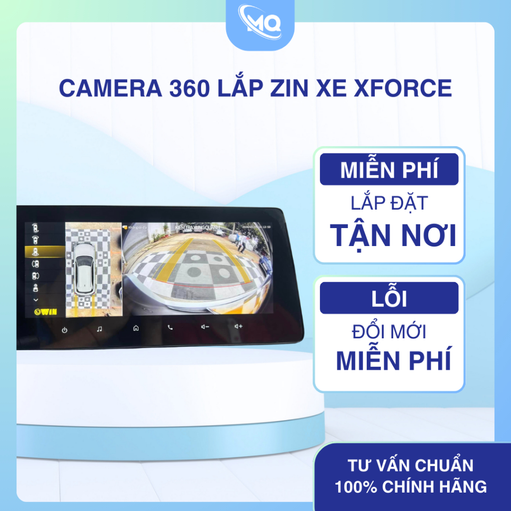 Camera 360 Lắp Zin Xe XFORCE | Độ Cam 360 Xe MITSUBISHI XFORCE