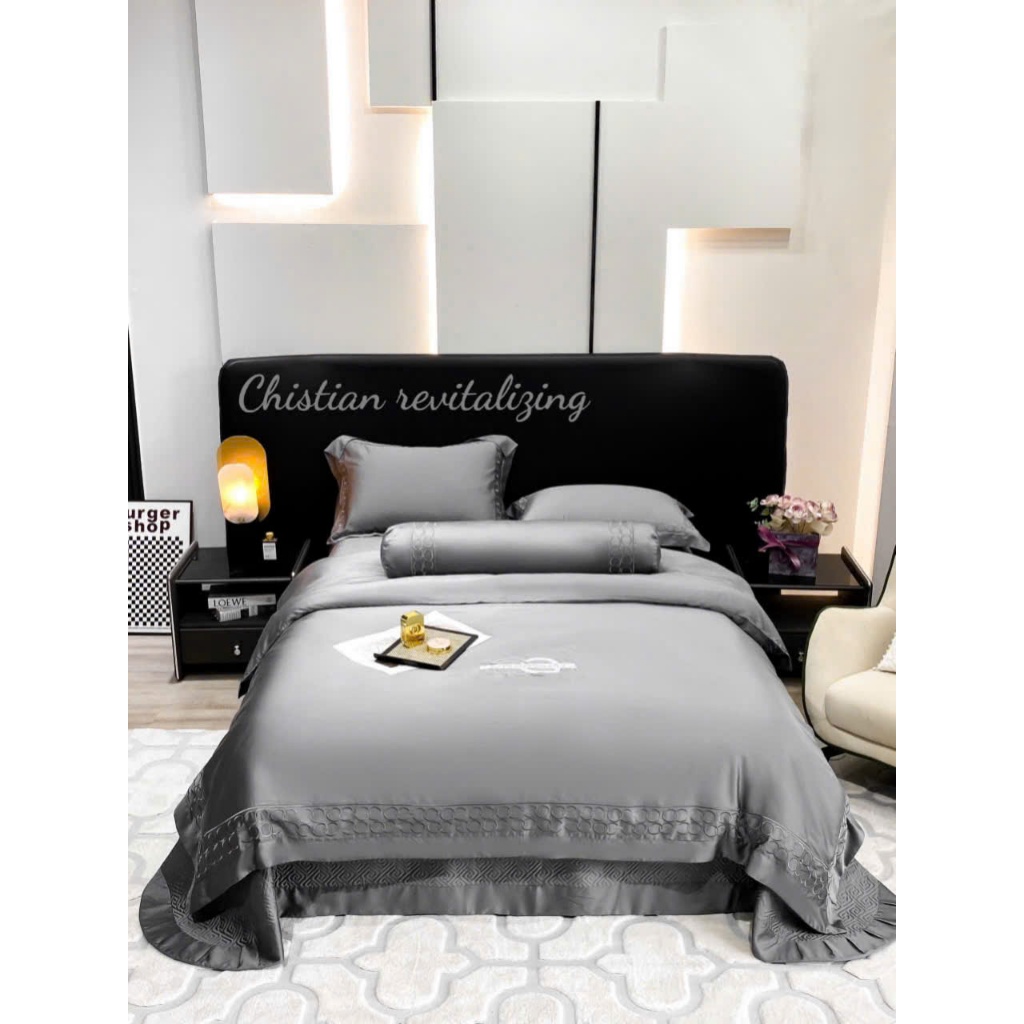 Bộ Chăn Ga Lụa Cao Cấp ( Giao Ngay )