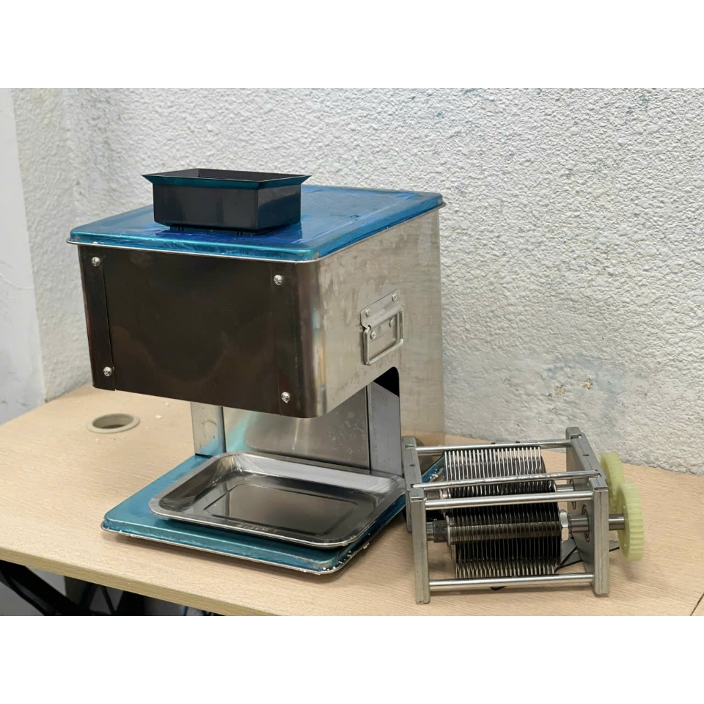 Máy cắt thịt gia đình, thái lát thái sợi, hạt lựu thịt lợn, mỡ lợn, thịt bò, thịt trâu, bò, bê, dê