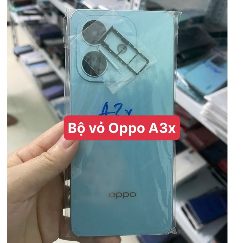 Oppo A3X,Full Bộ vỏ sườn Điện thoại Oppo A3X
