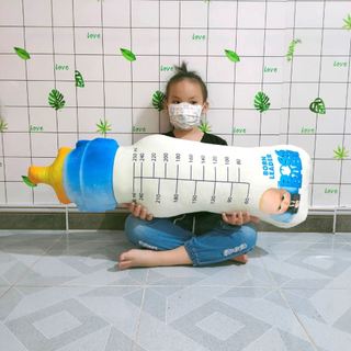 GỐI BÌNH SỮA (65cm) NHÓC TRÙM