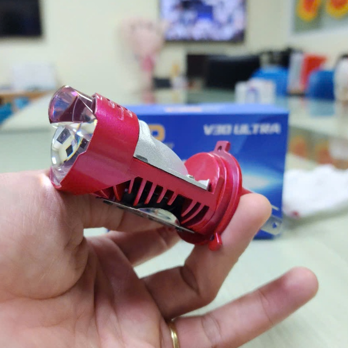 Đèn bi cầu mini xe máy V30 Ultra mới nhất 2025 công suất 65w(Giá 1 đèn)