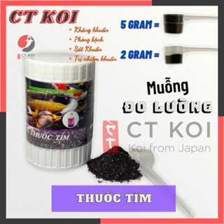 Bột tím Nguyên Chất - KmnO4 100g - Phòng Nấm Hiệu Quả Cho Cá Koi, Cá cảnh, Cá Vàng, Ranchu