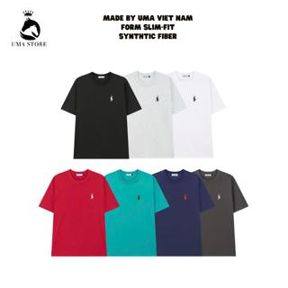 Combo 2 Áo Phông UMA MEN Phối Hình Thêu Ngựa Chất Thun Cotton Cao Cấp Phong Cách Trẻ Trung UMM83