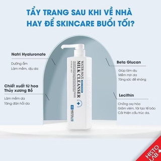[HISTOLAB] Sữa tẩy trang cân bằng độ ẩm Histolab Water Max Milk Cleanser 1200ml