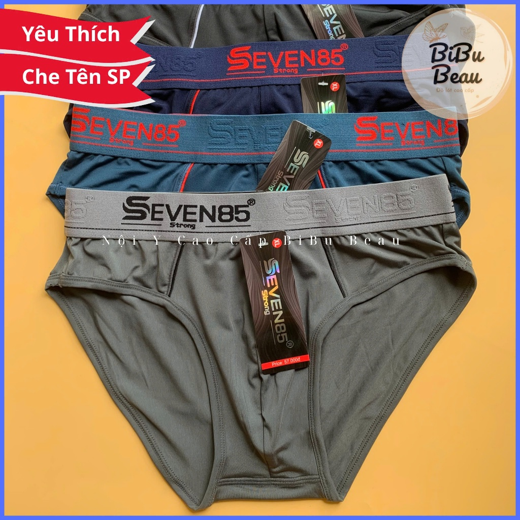 ComBo 5 Quần Lót Nam Thun Lạnh Thể Thao SEVEN85 Bảng To Quần Sịp Nam Co Giãn Lưng Mềm Không Cấn - BI