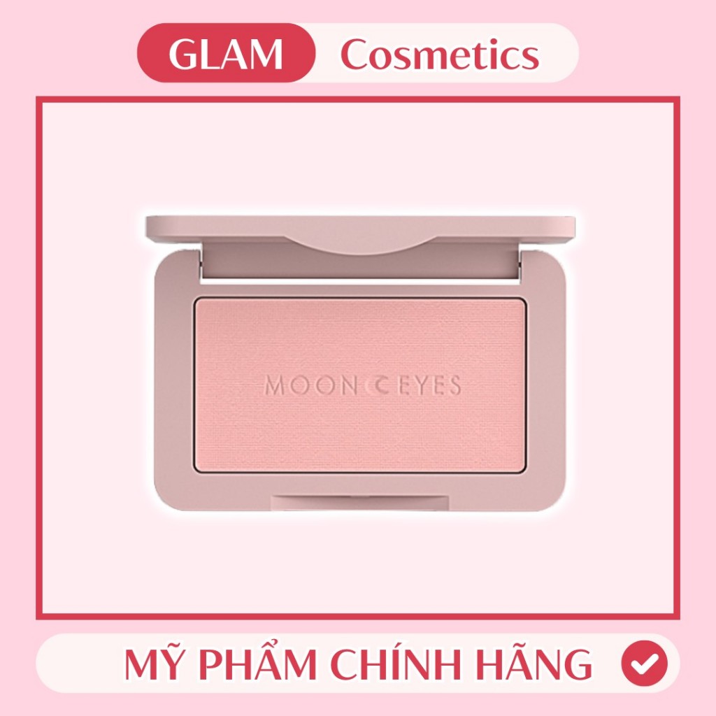 MOON EYES - Phấn Má Hồng Moon Eyes Đơn Sắc 46 Màu Đa Dạng 6.5G