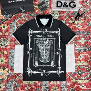 Áo polo nam nữ cổ bẻ PB cotton gai in hoạ tiết hình khung áo khoác hoàng gia 3D cổ sọc boy phố