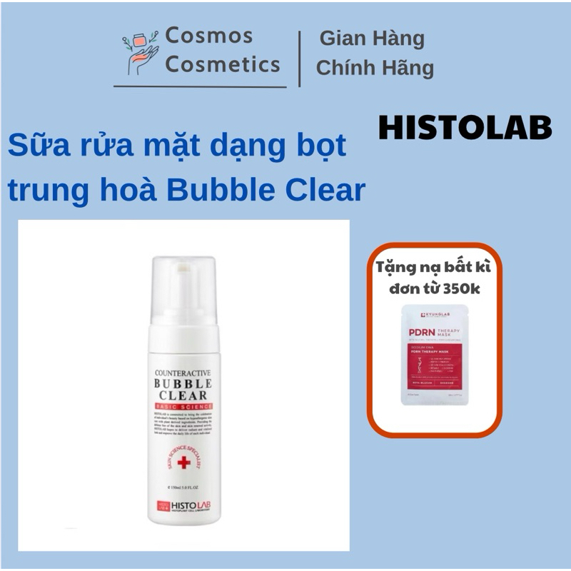 Sữa rửa mặt dạng bọt trung hoà- Bubble Clear
