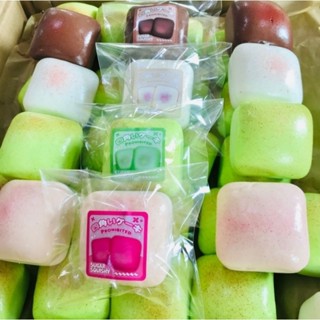  squishy bánh khối chất bơ 6cm siêu chậm tăng mềm thơm 