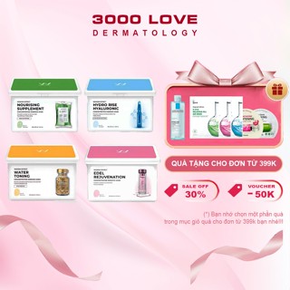 Mặt Nạ Wonjin Hộp 30 Miếng Wonjin Effect Mask Dưỡng Sáng, Cấp Ẩm, Phục Hồi Da - 3000 Love