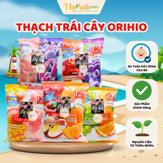 Thạch Hoa Quả Orihiro Đủ Loại Nhật Bản 240gr