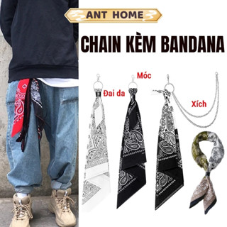 Khăn Bandana vuông Ant home phụ kiện khăn đội đầu nam nữ siêu hot đa dạng màu sắc