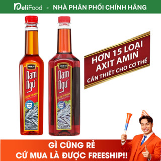 Nước mắm Nam Ngư 500ml/750ml - Nấu đậm đà, chấm thơm ngon